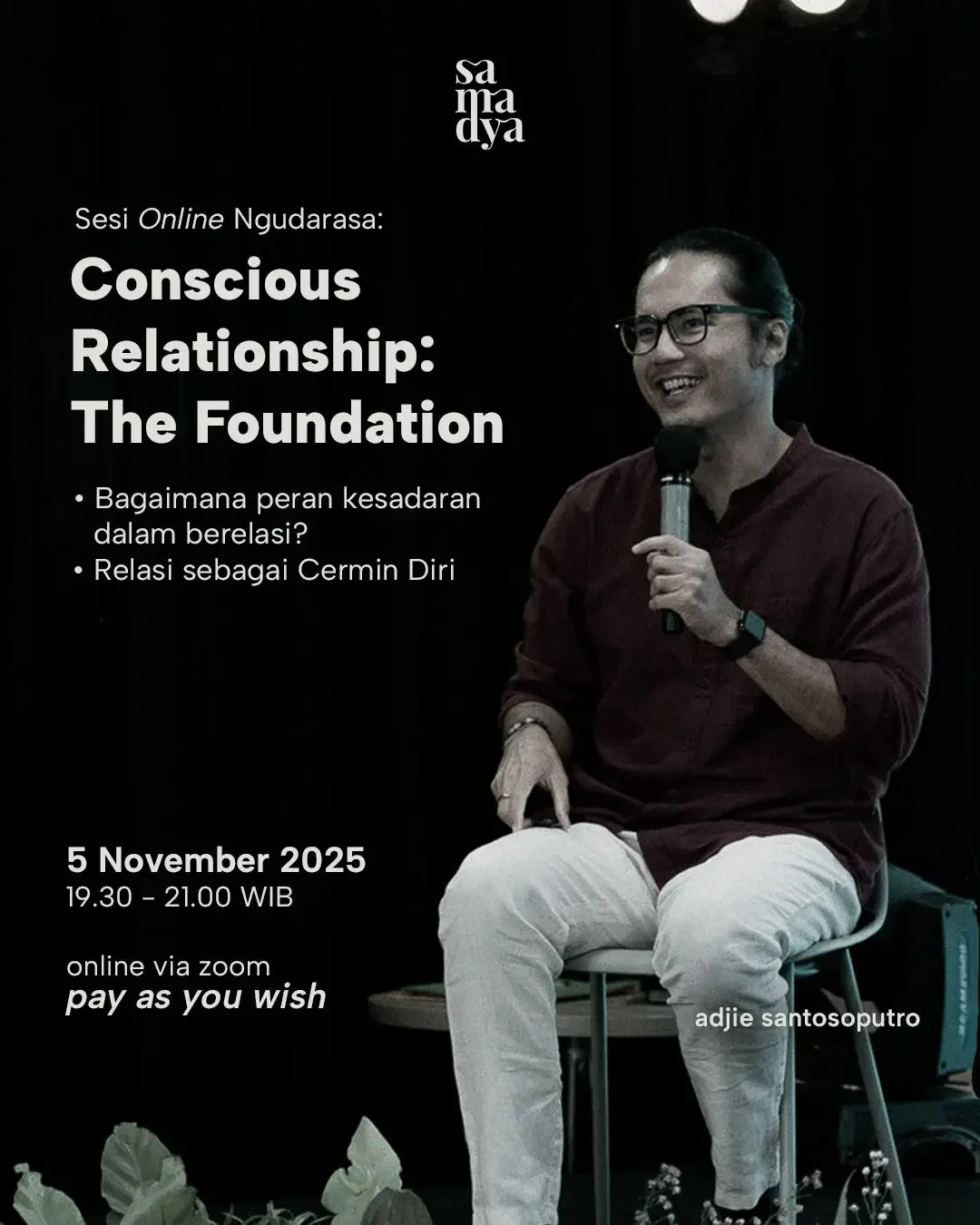 sesi online ngudarasa conscious relationship